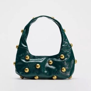 Zara Embellished Shoulder Bag
